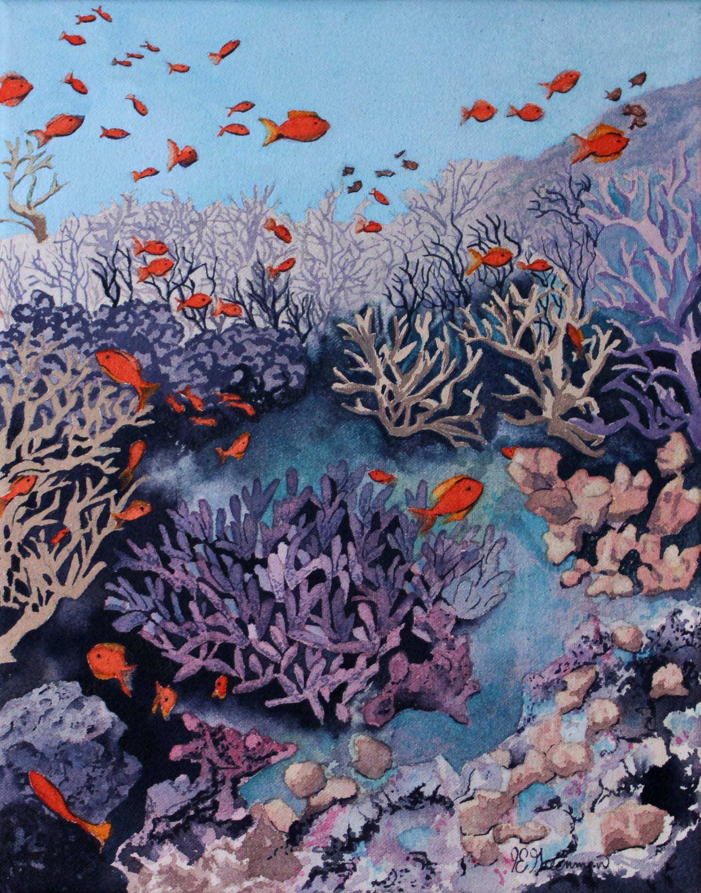 Eden Submerged Framed