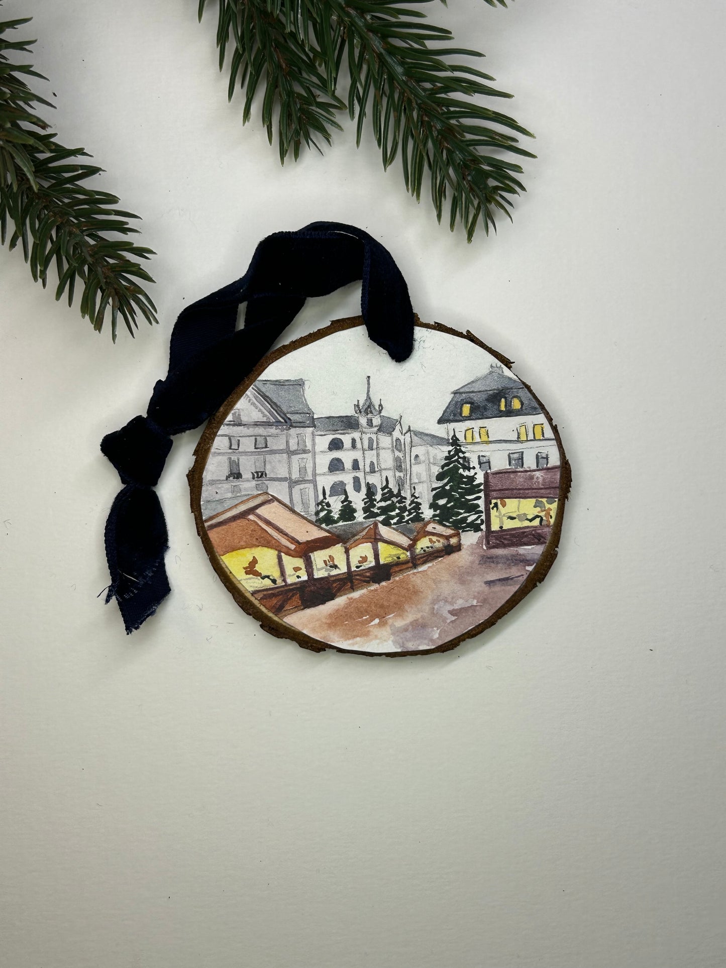 Christmas Market Ornament