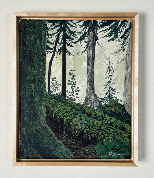 Eden in Pine Framed