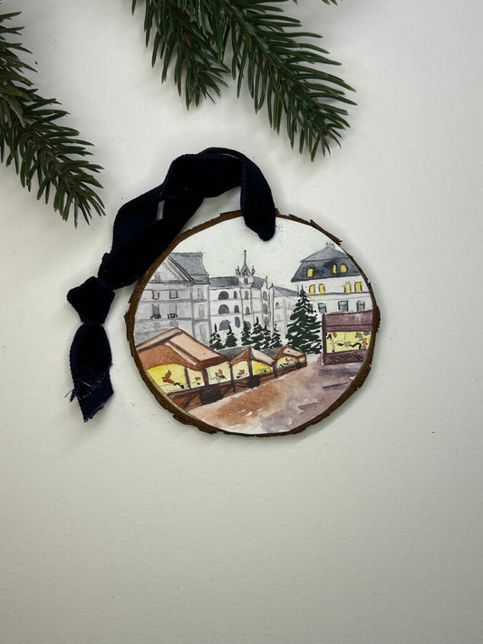 Christmas Market Ornament