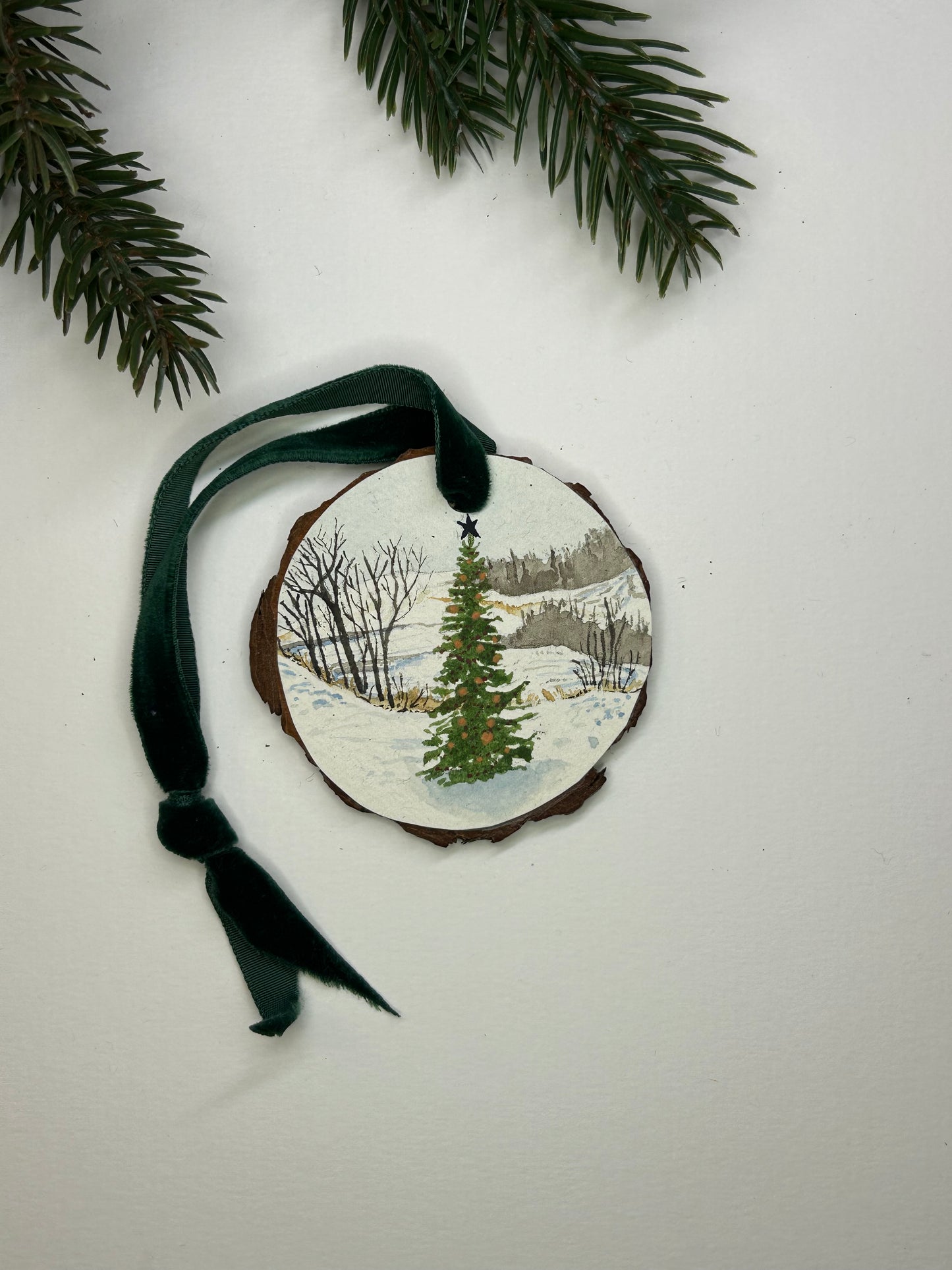 Country Christmas Ornament