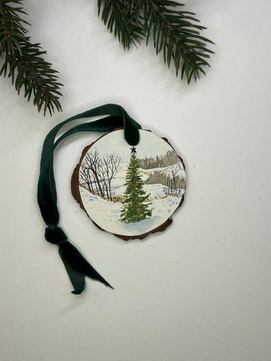 Country Christmas Ornament